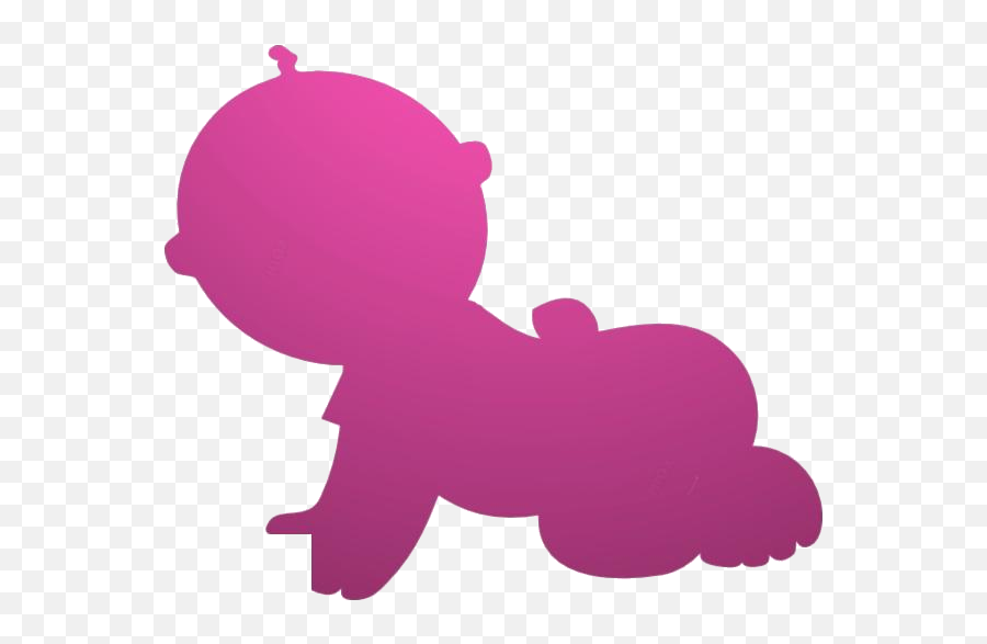 Transparent Crawling Baby Silhouette Pngimagespics - Silhouette Baby Crawling Icon Emoji,Baby Silhouette Png