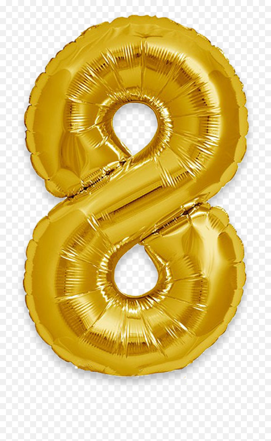Number Balloons U2014 Gifts And Party Emoji,Gold Balloons Png