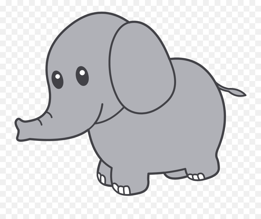 Clipart Art 2019 - Elephant Clip Art Emoji,Elephant Clipart