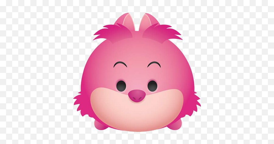 Tsumtsum Disney Png Fat Head Cheshire - Disney Tsum Tsum Head Emoji,Disney Png