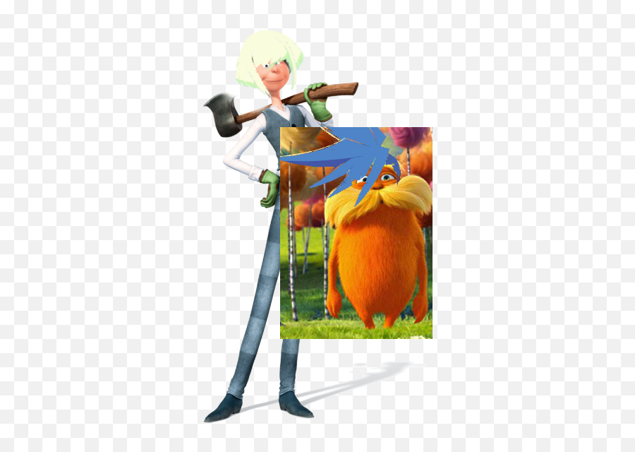 Booknook On Twitter Promare Lorax Au Lio Is The Onceler Emoji,The Lorax Png