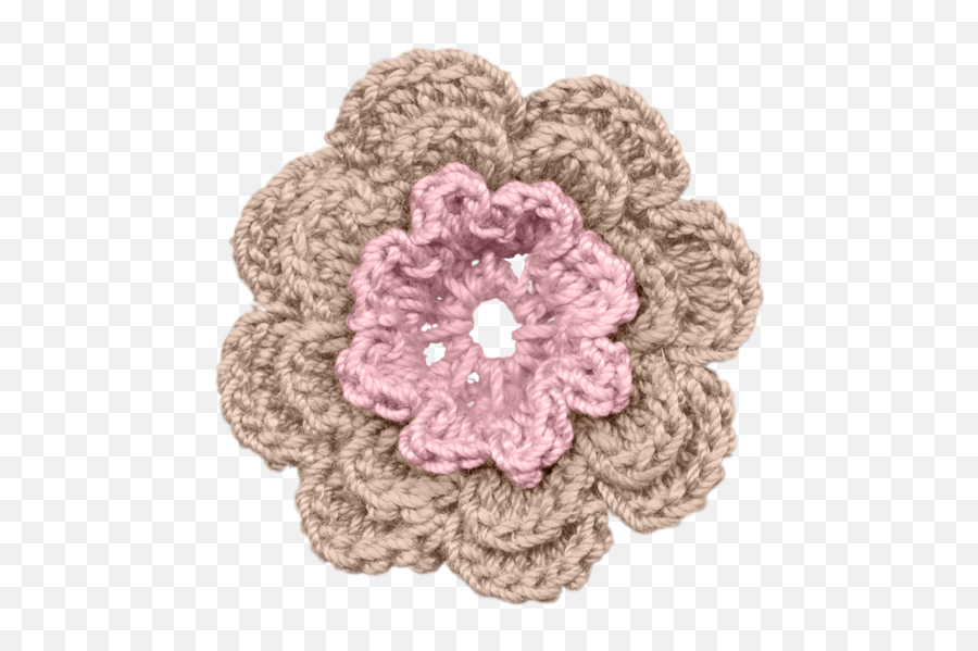 Flowers Of The Baby Girls Clip Art - Oh My Baby Emoji,Crochet Yarn Clipart