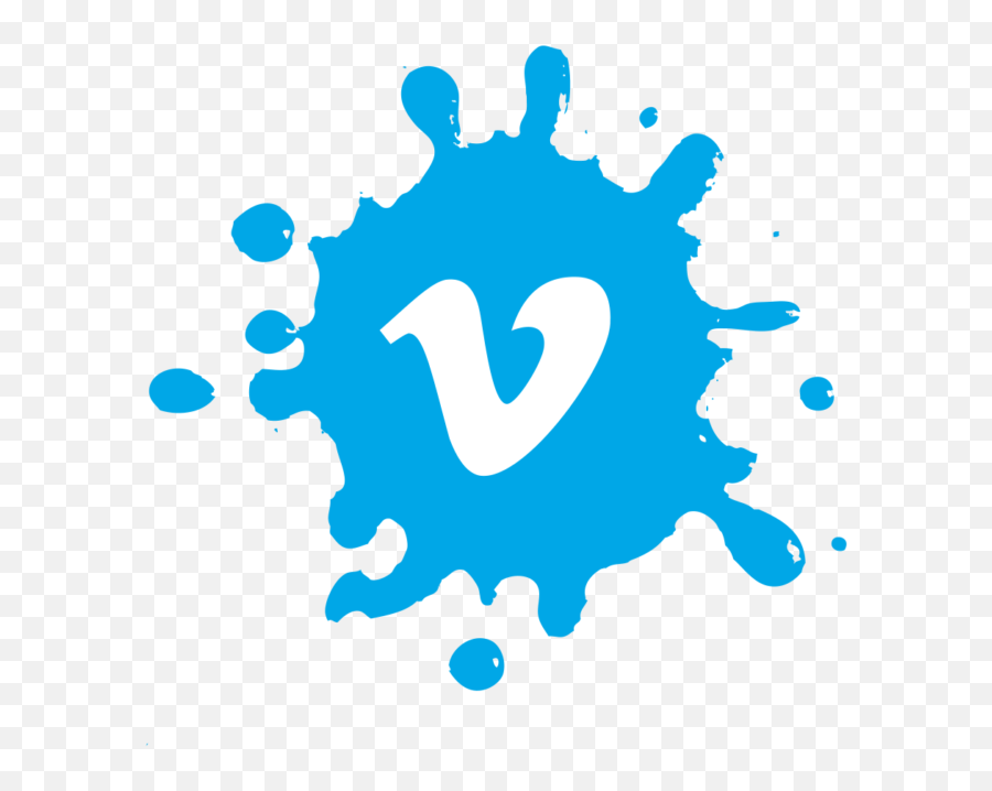 Vimeo Splash Logo Png Image Free - Splash Whatsapp Logo Png Emoji,Vimeo Logo