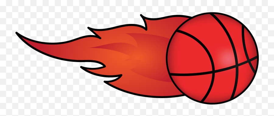 Free Basketball On Fire Png With Transparent Background - Automotive Decal Emoji,Fire Transparent