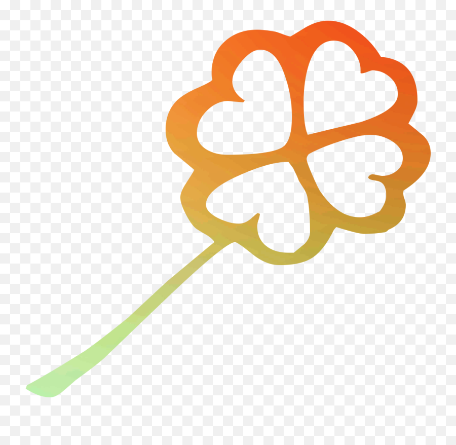 Download Shamrock Clover Four - Leaf Tshirt Png File Hd Decorative Emoji,Four Leaf Clover Clipart