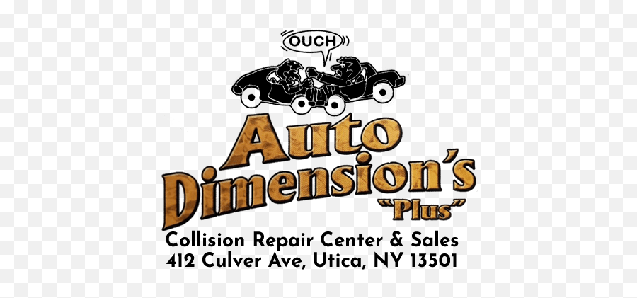 Auto Dimensions Plus Collision Repair In Central New York - Language Emoji,Logo Dimensions