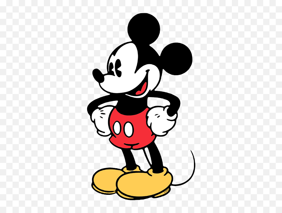 Library Of Vintage Mickey Mouse Clip - Mickey Mouse Classic Emoji,Mickey Mouse Clipart