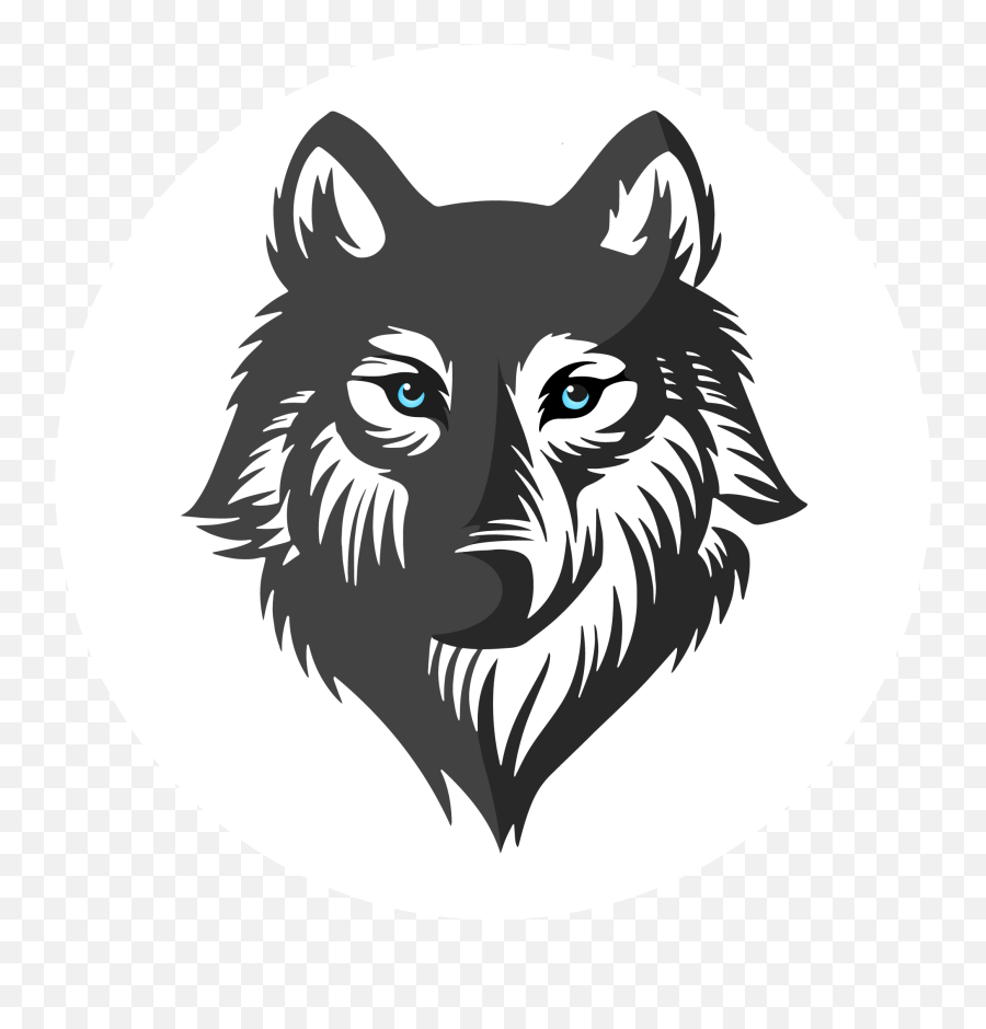 Wolfs Head Logo Emoji,Head Logo