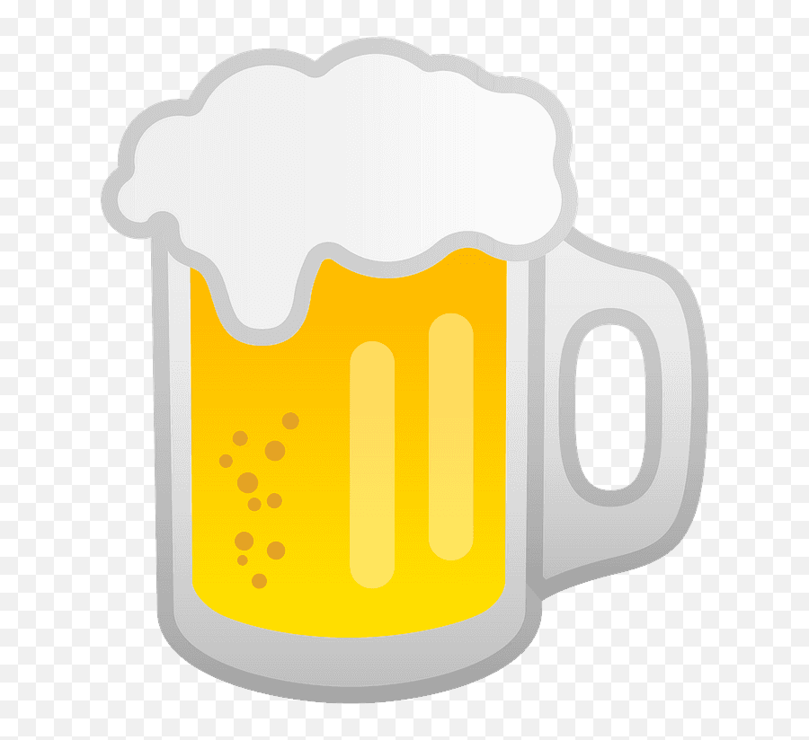 Beer Mug Emoji Clipart Free Download Transparent Png - Beer Mug Beer Icon Png,Beer Mug Clipart