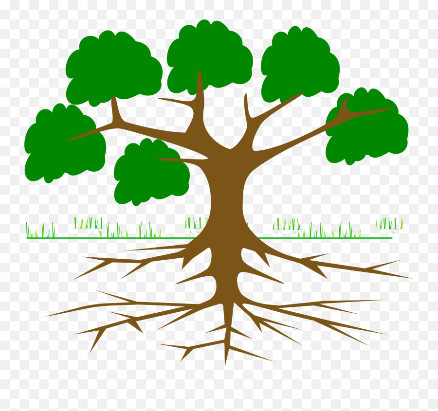Library Of Tree Roots Clipart - Arbol De Problemas Dibujo Emoji,Roots Png
