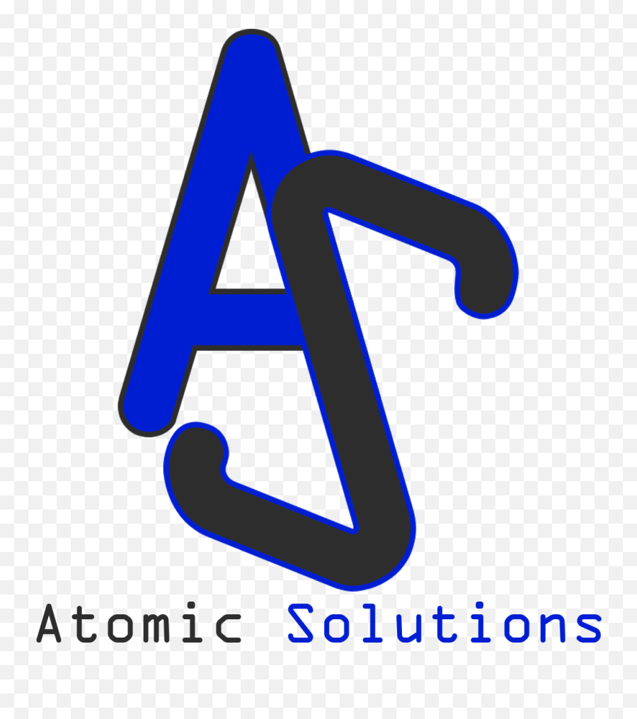 Modern Playful Business Software Logo Design For Atomic - Dot Emoji,Atomic Logo