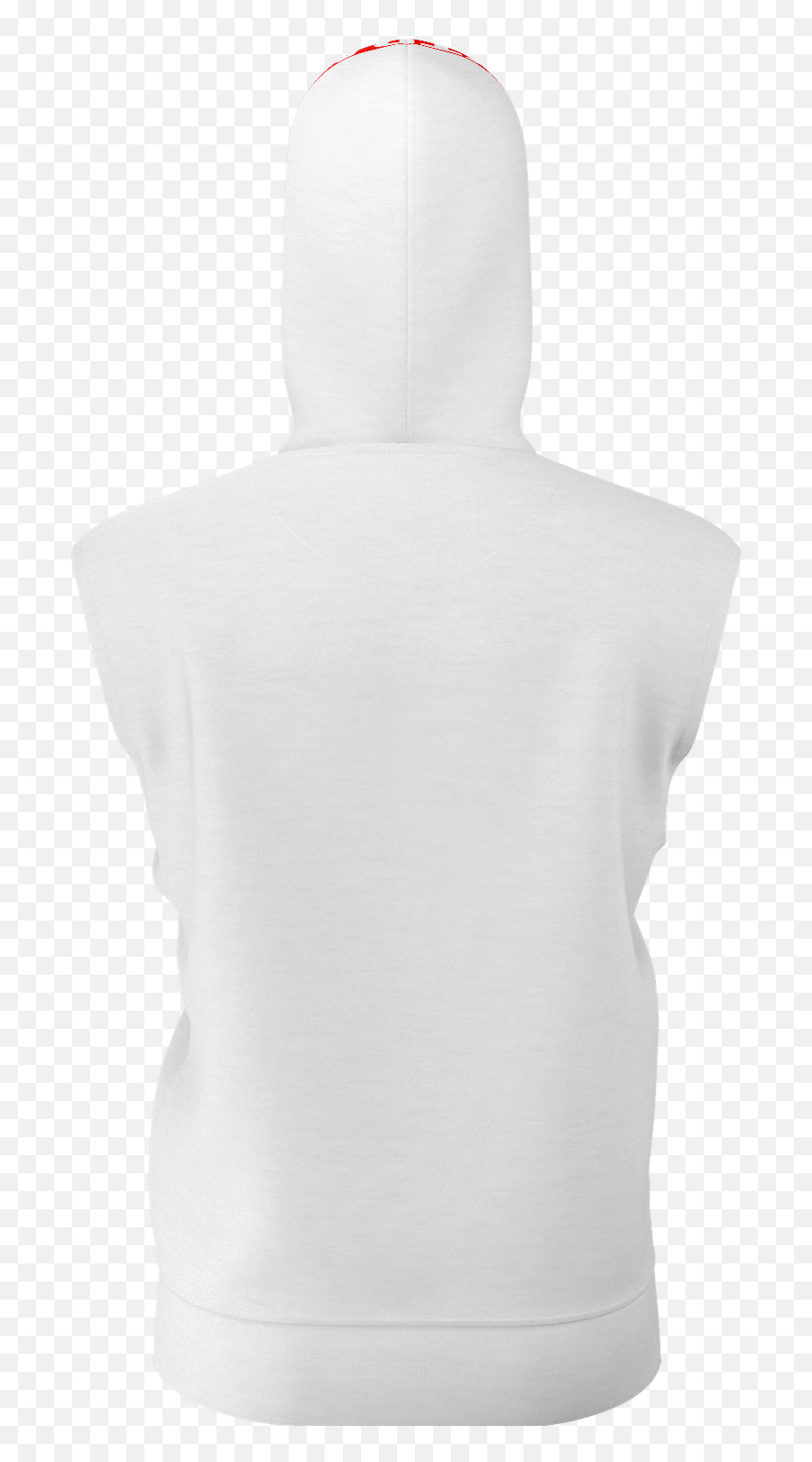 Extra White Sleeveless Hoodie U2013 Extra Medium Gymwear - Sleeveless Emoji,White Hoodie Png