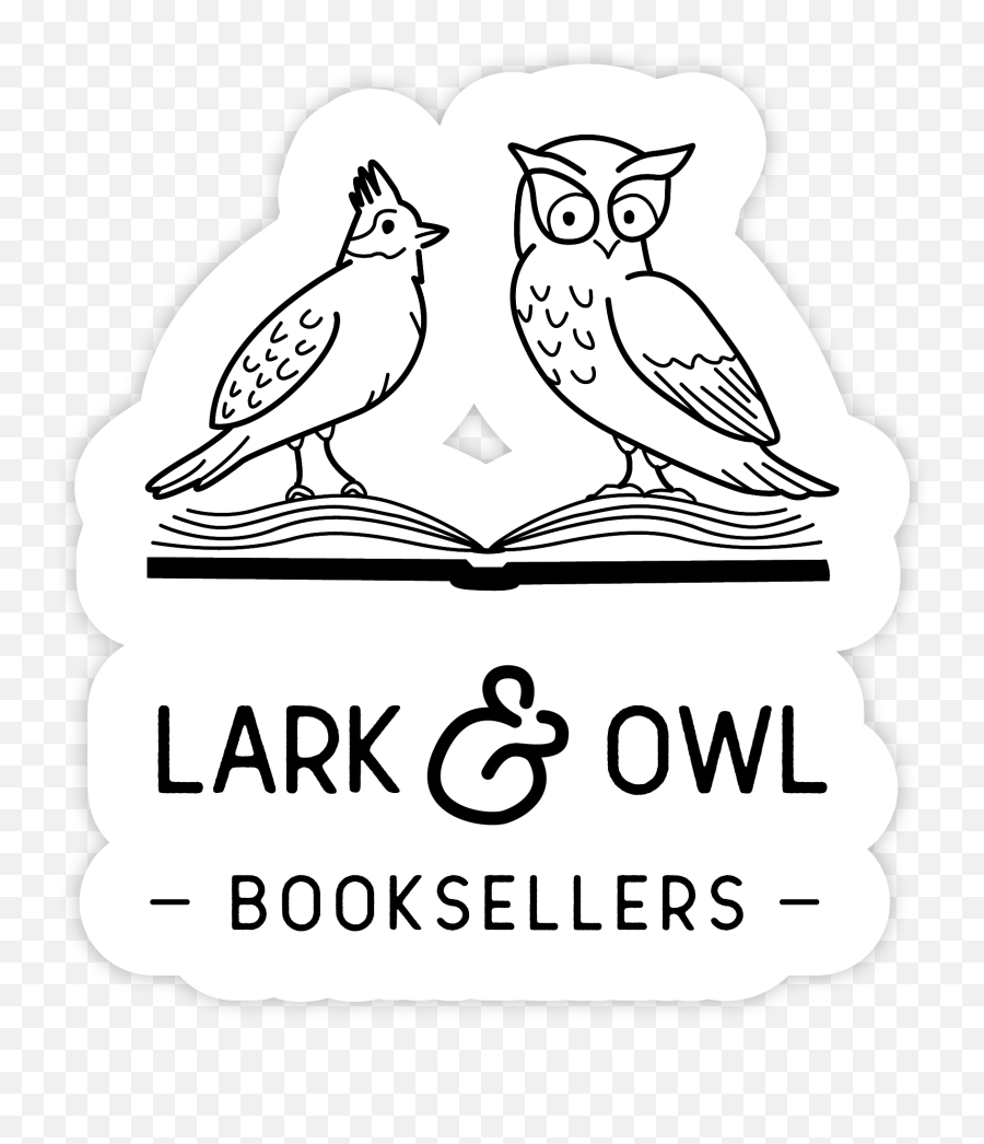 Michaela Bollinger - Lark And Owl Stickers Language Emoji,Owl Logo