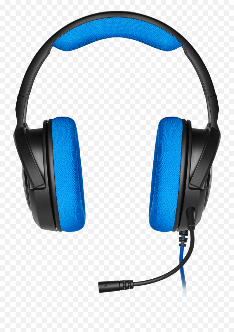 Corsair Hs35 Stereo Headset Review - Page 2 Of 5 Blue Gaming Headset Transparent Emoji,Headset Png