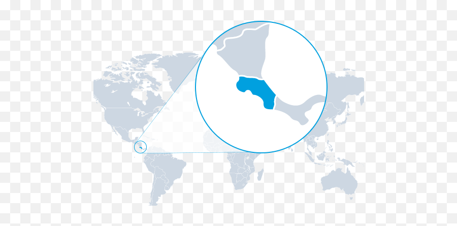 Project Costa Rica Isla - World Map Latin America And Caribbean Emoji,Costa Rica Png