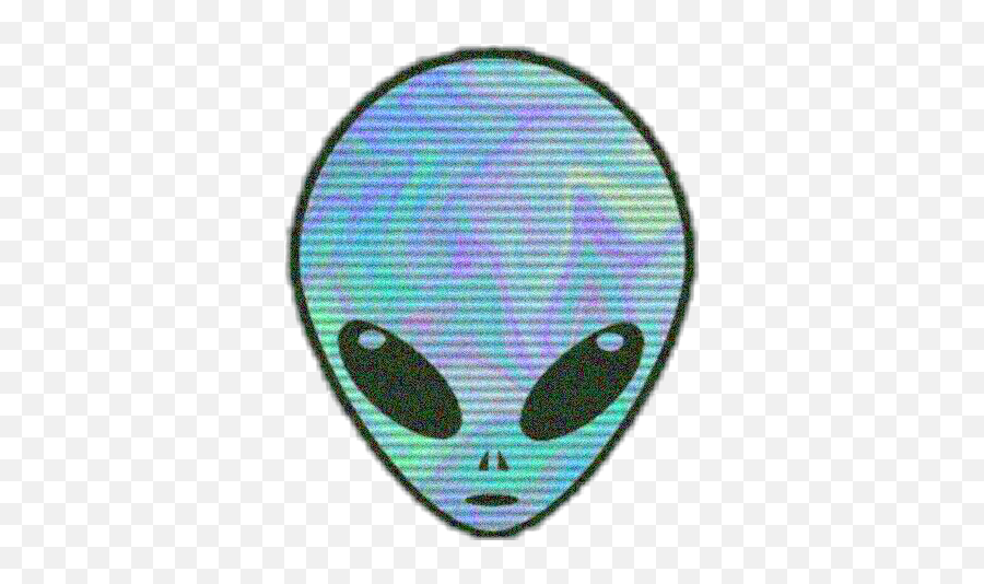 Download Alien Aliens - Trippy Alien Head Png Emoji,Alien Transparent Background