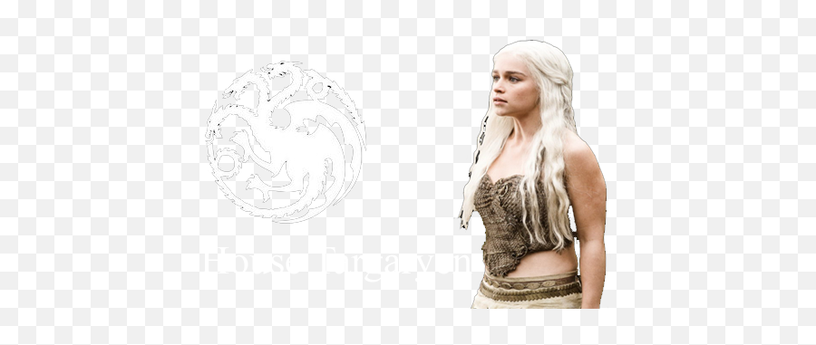 Daenerys Targaryen - Daenerys White Background Emoji,Daenerys Targaryen Png