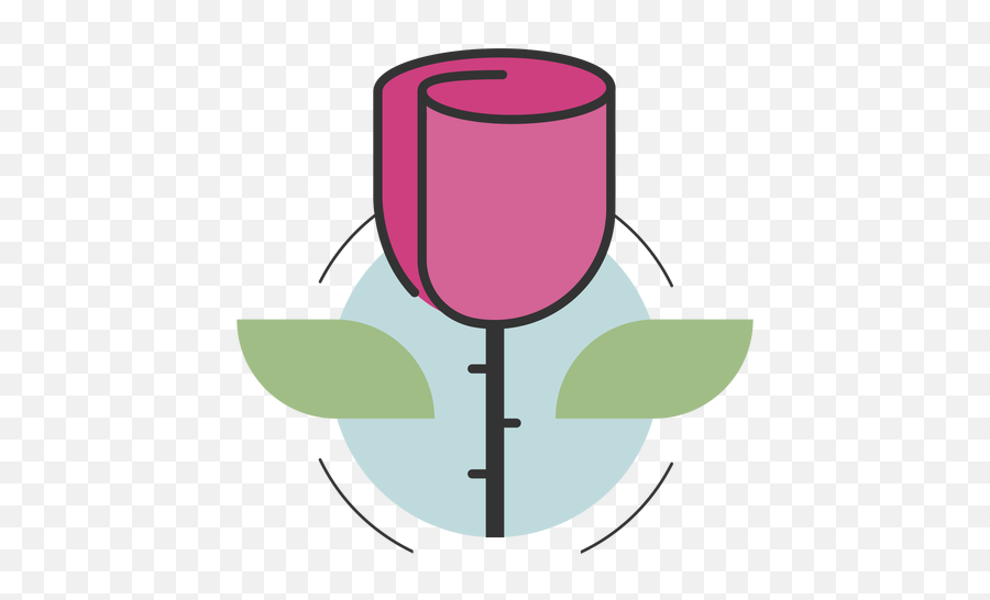 Rose Flower Logo - Stemware Emoji,Flower Logo