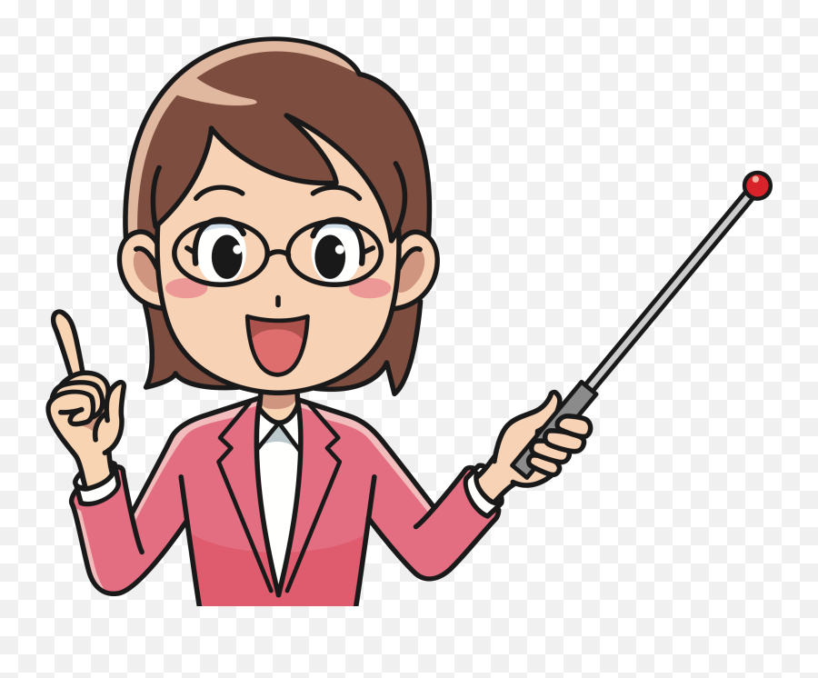 Teacher Lecturer School Clip Art - Transparent Background Cute Teacher Clipart Emoji,Teacher Clipart