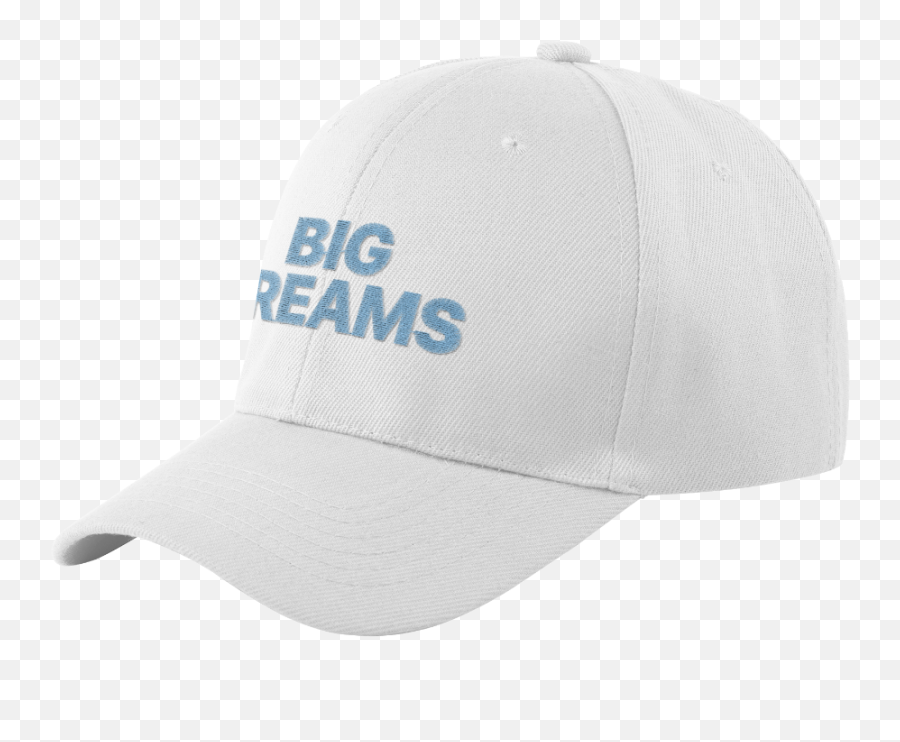 Big Dreams White Hat - For Baseball Emoji,White Hat Png