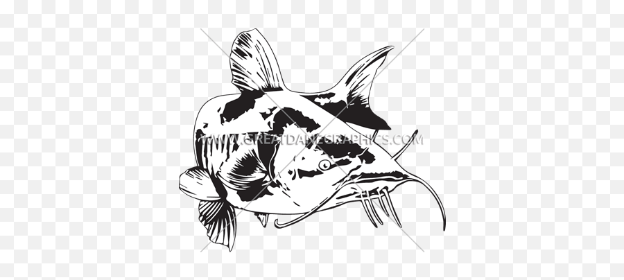 Catfish Swim - Catfish Emoji,Cat Fish Clipart