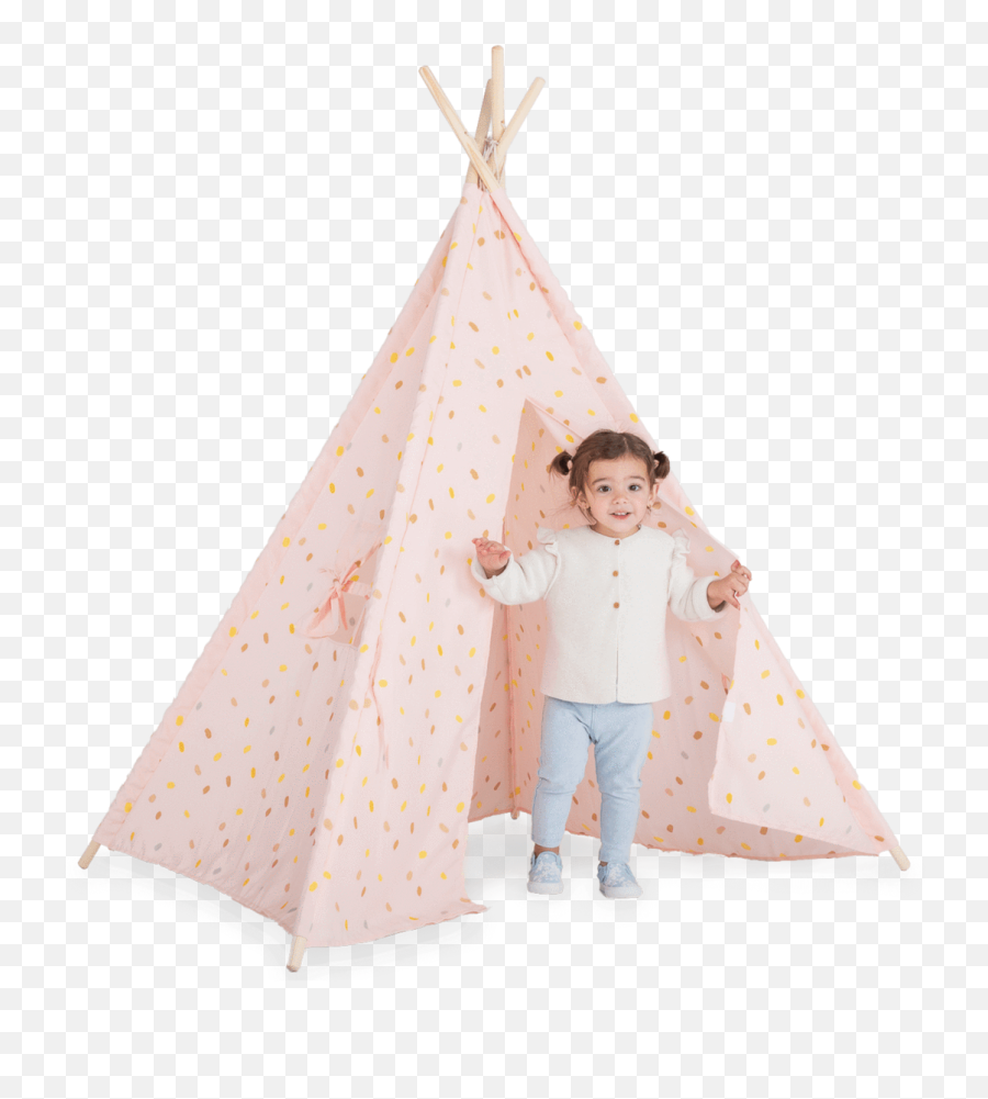 Canvas - Tente Tipi Coco Village Canvas Teepee Tent Boy Emoji,Teepee Png