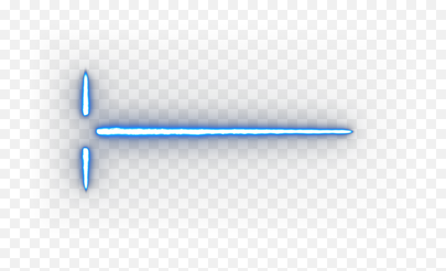 Lasersword Damaged Crossguard Blue - Vertical Emoji,Blue Lightsaber Png