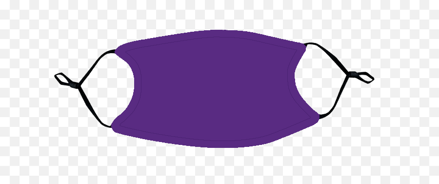Rock Em Face Mask - Purple Face Mask Clipart Emoji,Face Mask Clipart