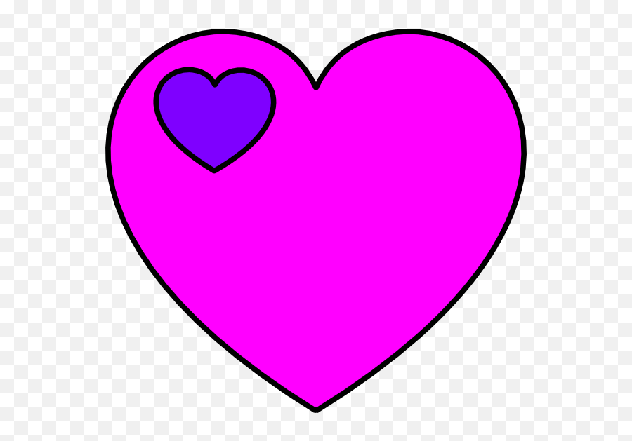 Purple Heart Clipart - Png Download Full Size Clipart Emoji,Purple Heart Clipart