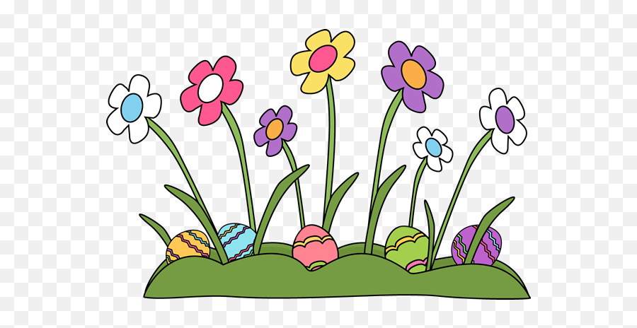 Library Of Easter Png Free Png Free Png - Clip Art Easter Flowers Emoji,Easter Clipart