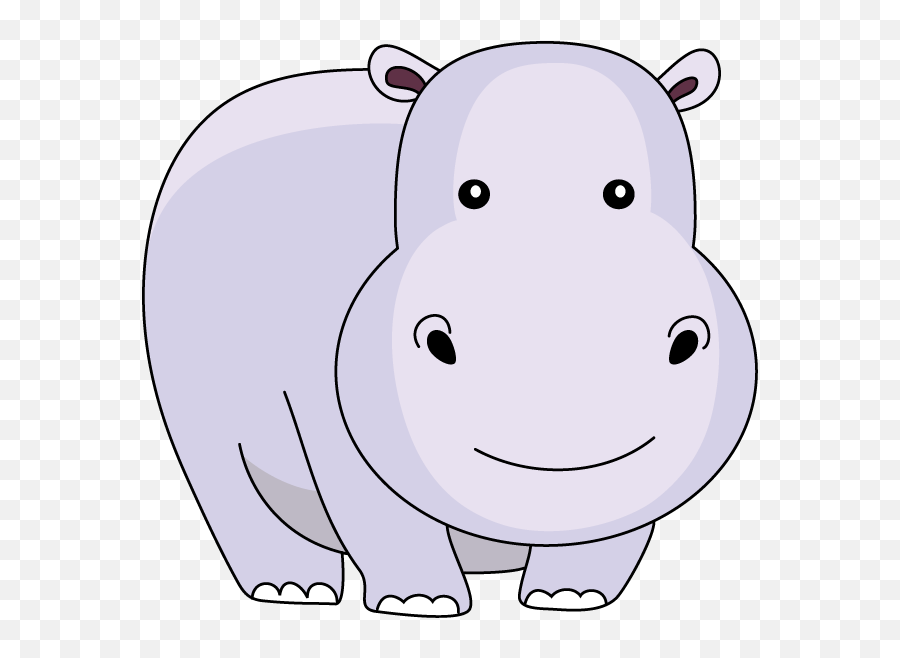 Hippo Clip Art The Cliparts - Clipart Cute Hippopotamus Emoji,Hippo Clipart