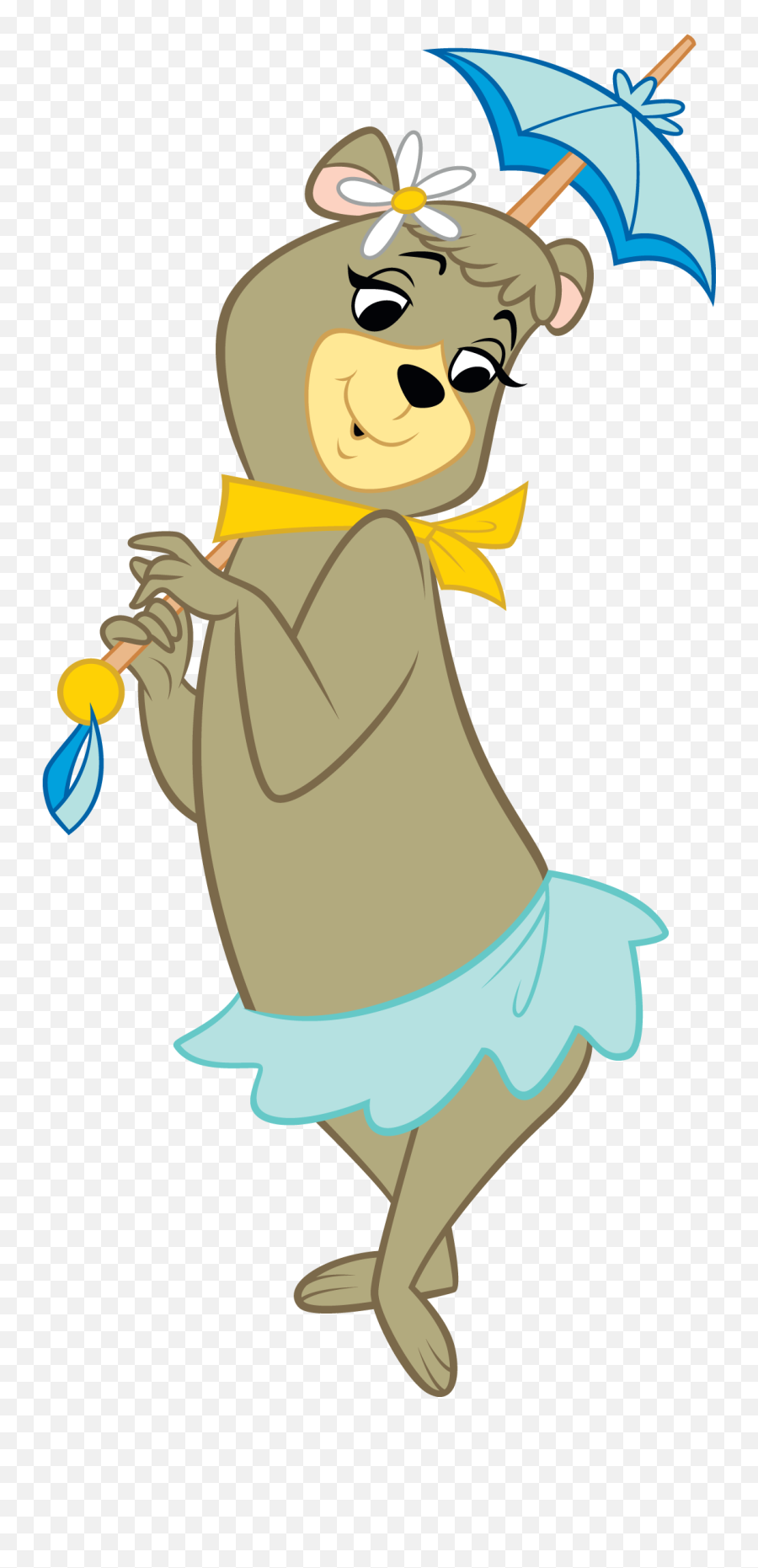 Check Out This Transparent Yogi Bears Girlfriend Cindy Bear Emoji,Cartoon Bear Png