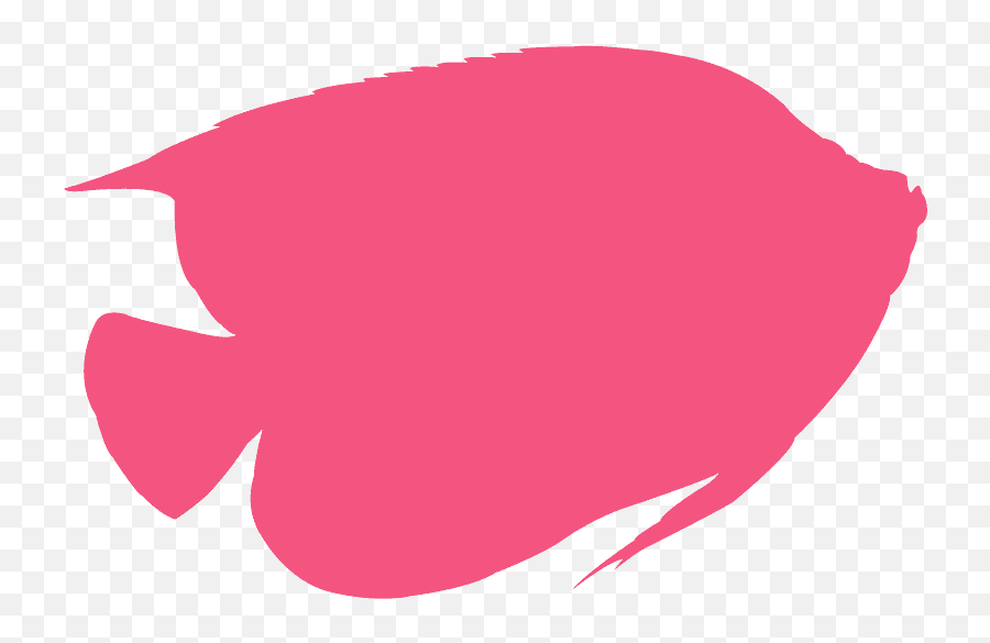 Angel Fish Silhouette - Free Vector Silhouettes Creazilla Emoji,Tarpon Clipart