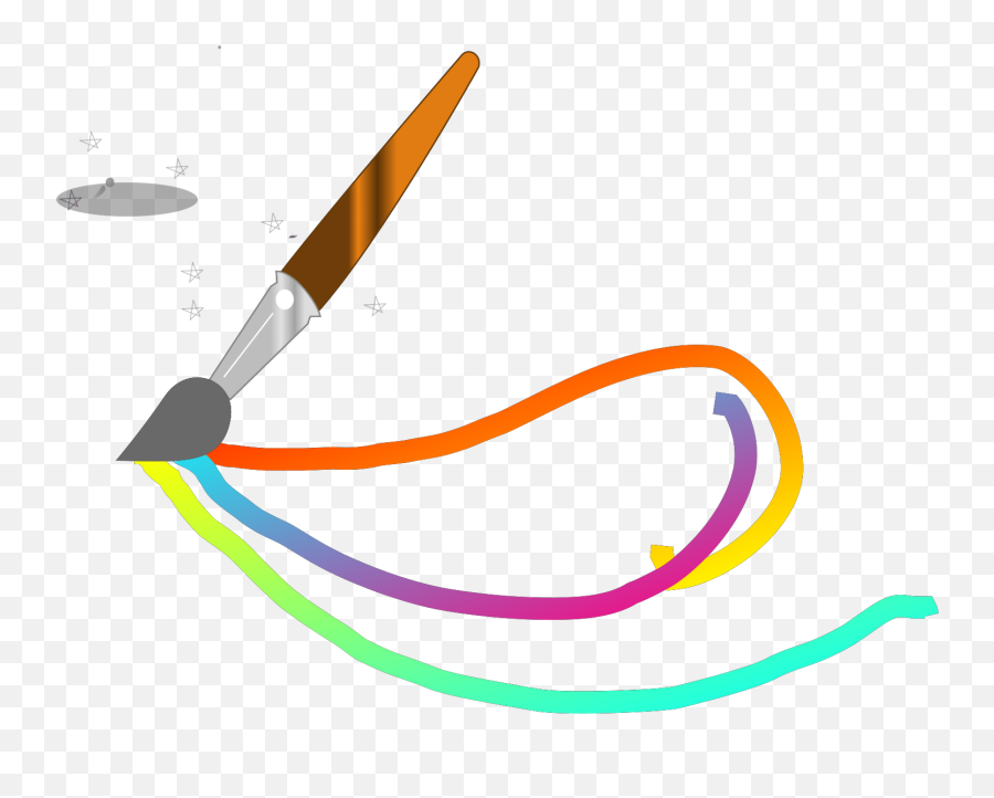 Magic Paintbrush Svg Vector Magic Paintbrush Clip Art - Svg Emoji,Paintbrush Clipart Png