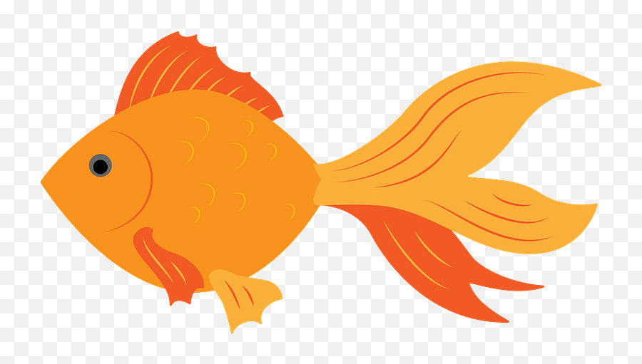 Goldfish Clipart - Goldfish Clipart Emoji,Goldfish Clipart