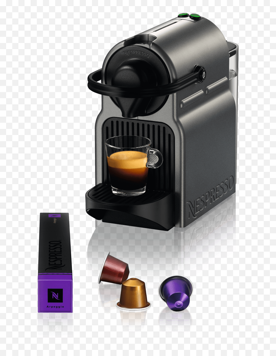 Nespresso By Breville Inissia Espresso Maker In Titanium Emoji,Breville Logo