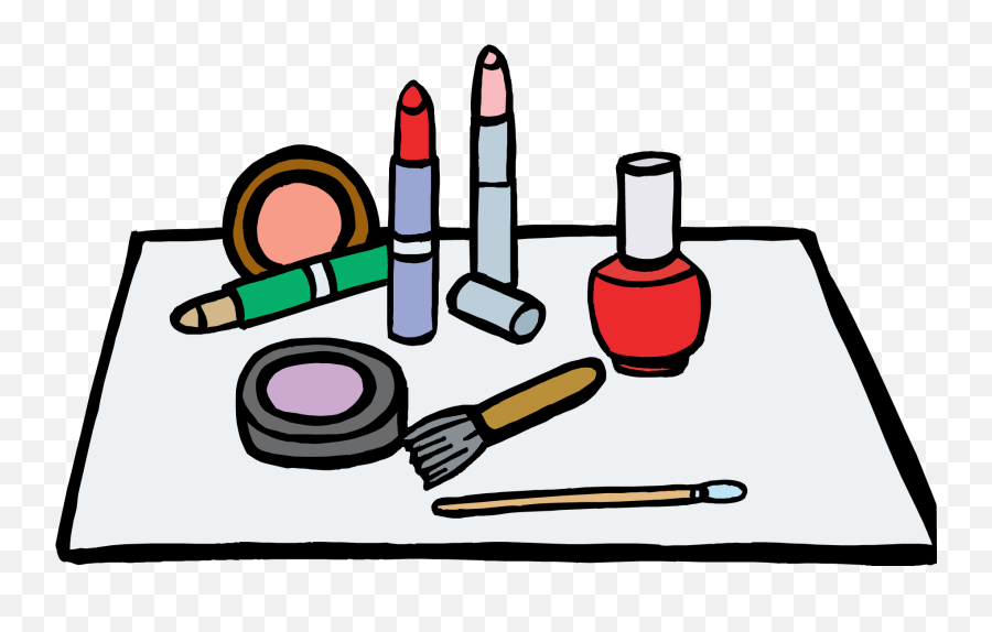 Clip Art Makeup Cartoon Makeup Artistry Makeup Makeup - Png Make Up Clip Art Emoji,Cartoon Clipart