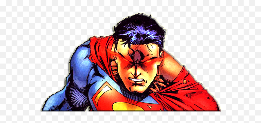 Download Superman Laser Eyes Comic - Superman Laser Vision Face Emoji,Laser Eyes Png