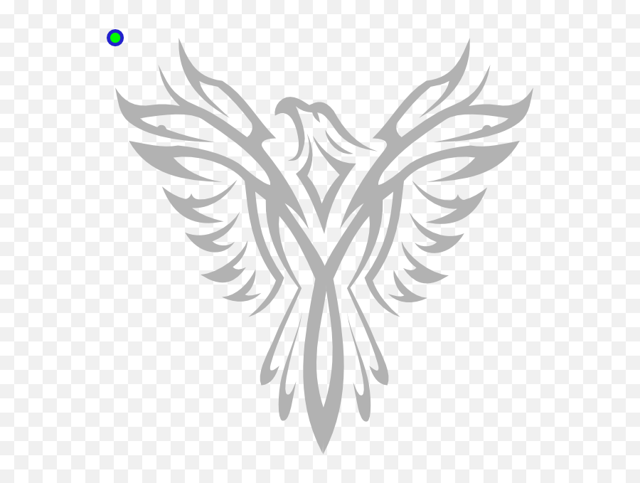 Phoenix Clip Art At Clker - Phoenix Png White Emoji,Phoenix Clipart