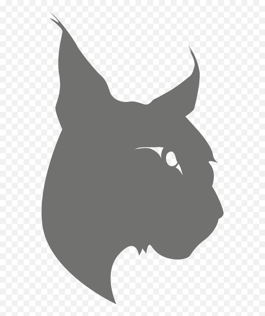 Bobcat Silhouette Digital Media Animal - Lynx Png Download Bobcat Silhouette Emoji,Bobcat Clipart