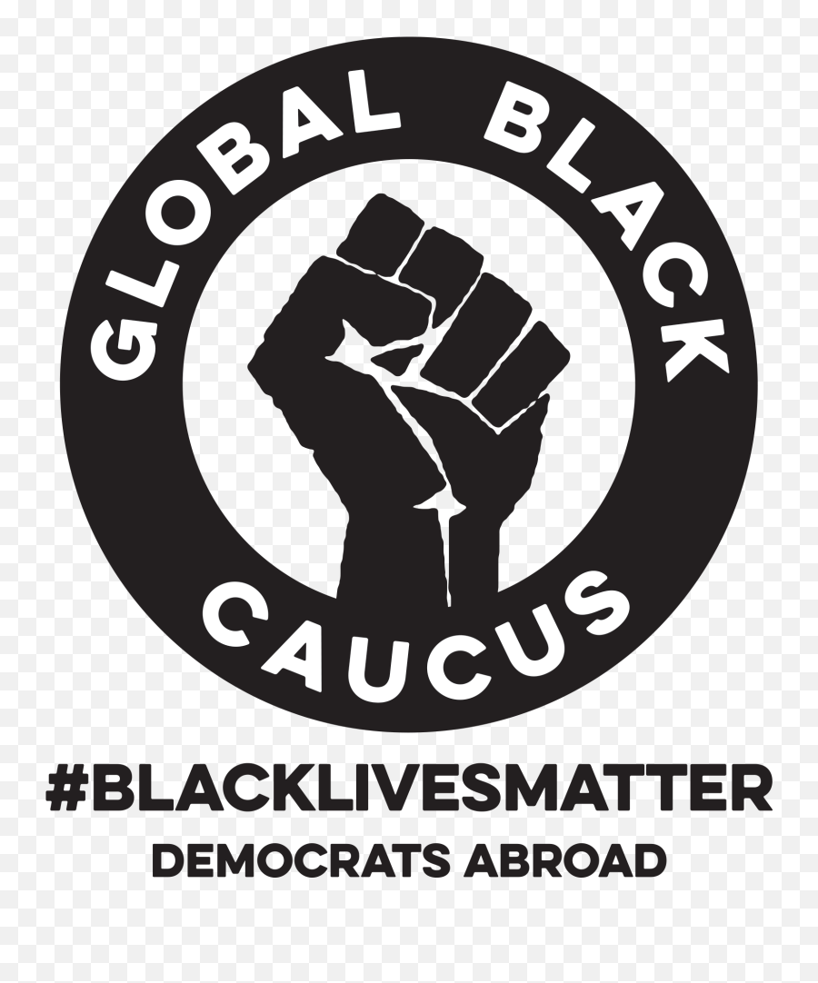 Lives At Democrats Abroad - Black Lives Matter Canada Symbol Emoji,Blm Fist Logo