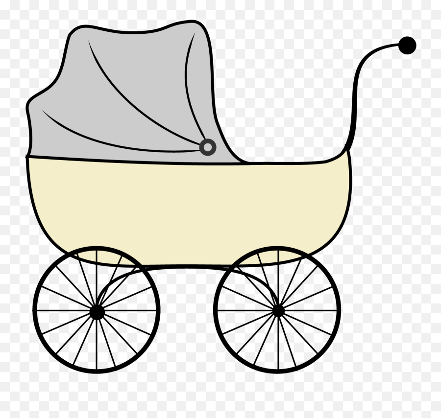 Download Hd Baby Carriage Clip Art - Baby Stroller Clipart Clip Art Baby Carriage Emoji,Boss Baby Clipart