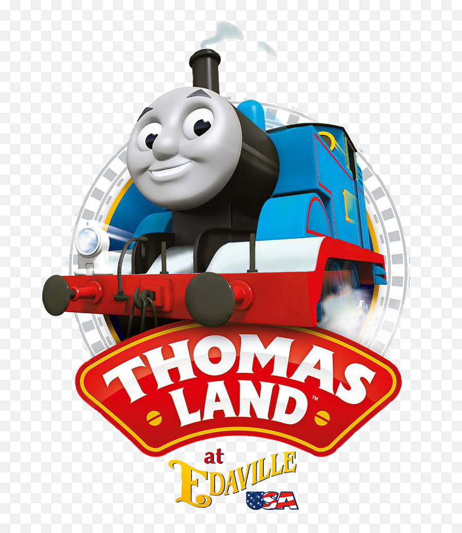 Engine Clipart Thomas Train - Drayton Manor Thomas Land Logo Emoji,Thomas And Friends Logo