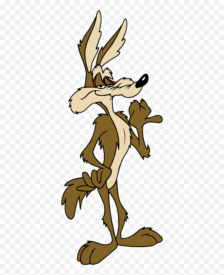 Coyote Road Runner Png - Wile E Coyote Png Transparent Wile E Coyote Emoji,Coyote Clipart