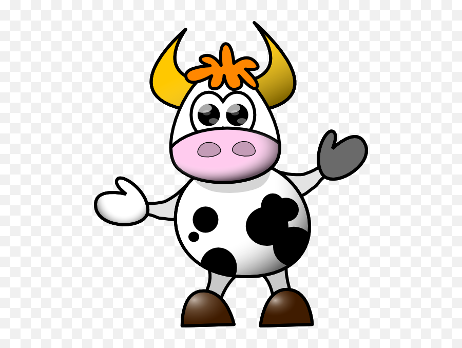 Project Smoothie Clip Art - Cartoon Funny Cows Png Emoji,Smoothie Clipart
