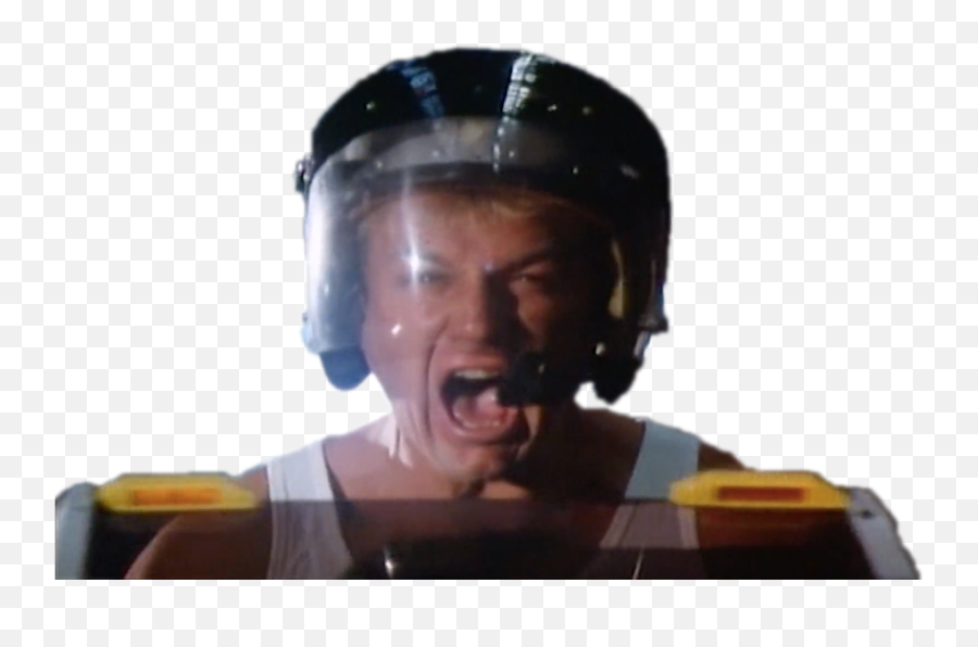 Rifftrax On Twitter Hereu0027s David Ryder Screaming With A - Skateboard Helmet Emoji,Transparent Background Photoshop