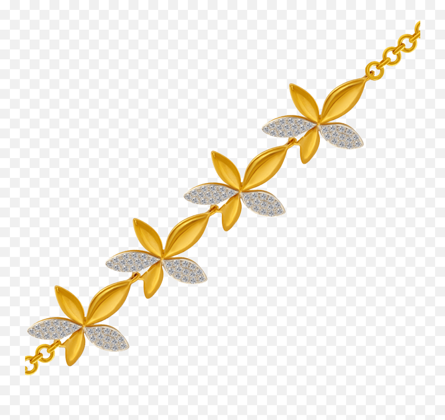 10kt Yellow Gold Bracelet - Bracelet Clipart Full Size Emoji,Bracelet Clipart