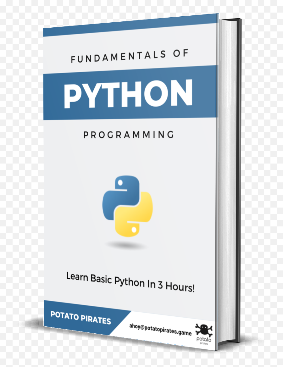 Fundamentals Of Python Programming E - Book Free Potato Emoji,Python Png