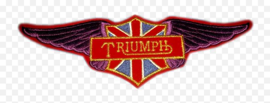 Triumph Wings Logo Patch - Emblem Emoji,Wings Logo