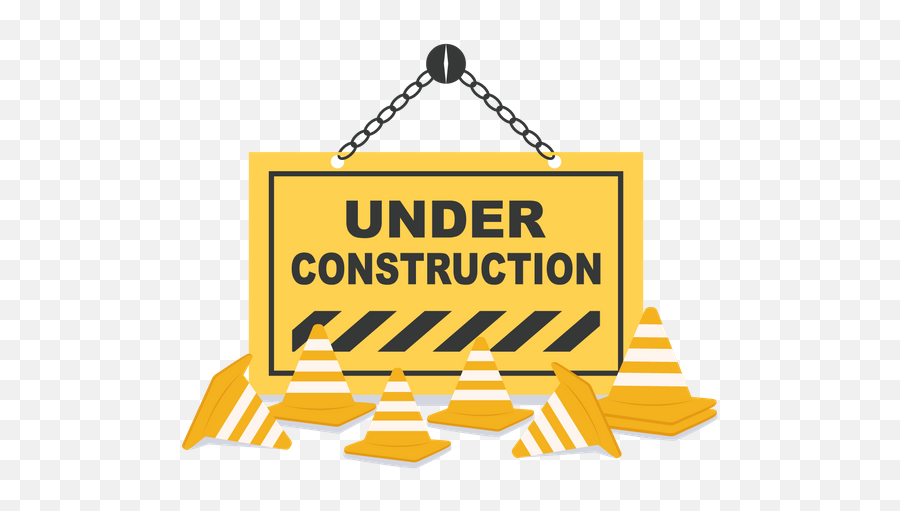 Best Premium Under Construction Warning Illustration Emoji,Under Construction Sign Png